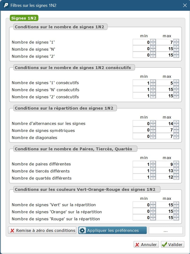 Enfoque clásico — Mismo ajuste inicial · Total de signos 1 / N / 2